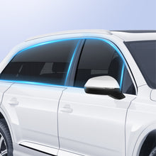Load image into Gallery viewer, Magnetic Car Sun Shade Curtain Dual- layer Mesh Window Shade Sun Protection Heat Blocking
