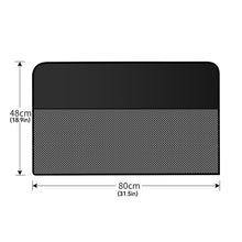 Load image into Gallery viewer, Magnetic Car Sun Shade Curtain Dual- layer Mesh Window Shade Sun Protection Heat Blocking
