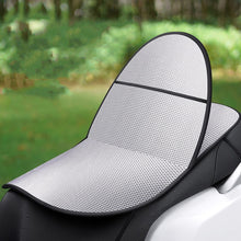 Load image into Gallery viewer, Motorcycle Folding Seat Cushion Cover Thermal Insulation Sun Protection Seat Cover Waterproof Dry Wet Separation Cushion
