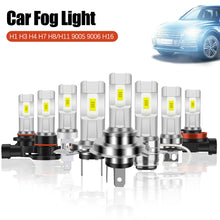 Load image into Gallery viewer, 1PC 80W Car Headlight H1 H3 H4 H7 H8/H11 9005 9006 H16 LED Bulb Head Lamp 1800LM CSP LED Chips Fog Bulb 6000K White DC12V 24V
