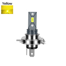 Load image into Gallery viewer, 1PC 80W Car Headlight H4 H7 H8/H11 LED Bulb Head Lamp 2000LM LED Chips Fog Bulb White Yellow Ice Blue DC12V 24V
