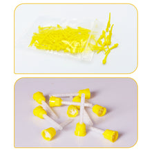 Load image into Gallery viewer, 50pcs Disposable Silicone Rubber Dental Conveying Mixing Head Impression Materials Mixing Tube Dentistry Materials
