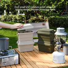 Load image into Gallery viewer, Outdoor Camping Mini Storage Box Desktop Seasoning Bottle Jar Storage Travel Barbecue Camping Small Tools and Miscellaneous Box
