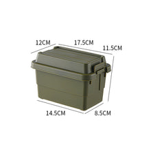Load image into Gallery viewer, Outdoor Camping Mini Storage Box Desktop Seasoning Bottle Jar Storage Travel Barbecue Camping Small Tools and Miscellaneous Box
