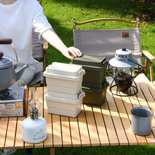 Load image into Gallery viewer, Outdoor Camping Mini Storage Box Desktop Seasoning Bottle Jar Storage Travel Barbecue Camping Small Tools and Miscellaneous Box
