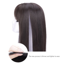 Load image into Gallery viewer, Hanging Ear Dye Wig Piece Female Fashion Spicy Girl Simulation Color Gradient Hair Extension Piece One Piece Natural Seamless Fake Braid
