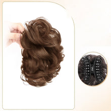 Load image into Gallery viewer, Grasp and Clip Flower Bud Head Temperament Turn Hair Artifact Simulate Hair Wig Headwear Women Elegant Wig
