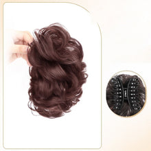 Load image into Gallery viewer, Grasp and Clip Flower Bud Head Temperament Turn Hair Artifact Simulate Hair Wig Headwear Women Elegant Wig
