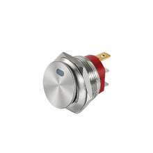 Load image into Gallery viewer, 22mm Metal Car Toggle Switches Button Rocker Switch Stainless Steel 12V 20A Self-locking Two Positions ON-OFF 3 Pins
