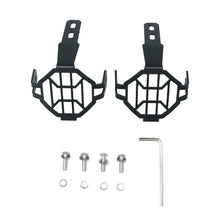 Load image into Gallery viewer, Pair Motorcycle Fog Lamp Light Cover Guard Grille Protector For BMW R1200GS R1200 R 1200 GS ADV Adventure F800GS Adventure 2012 R1250GS ADV

