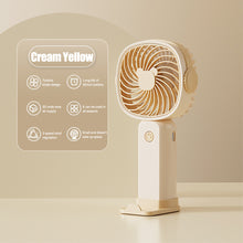 Load image into Gallery viewer, Handheld Mini Fan Portable Pocket Fan USB Charging Fan Rechargable Summer Cooling Fan for Home Outdoor Office
