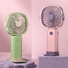Load image into Gallery viewer, Handheld Mini Fan Portable Pocket Fan USB Charging Fan Rechargable Summer Cooling Fan for Home Outdoor Office
