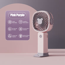 Load image into Gallery viewer, Handheld Mini Fan Portable Pocket Fan USB Charging Fan Rechargable Summer Cooling Fan for Home Outdoor Office
