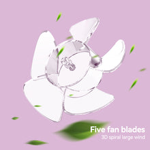 Load image into Gallery viewer, Handheld Mini Fan Portable Pocket Fan USB Charging Fan Rechargable Summer Cooling Fan for Home Outdoor Office
