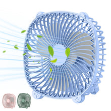 Load image into Gallery viewer, 7.87 inch USB Input Desktop Fan Office PC Connection Mini Fan Students School Fan Mute USB Fan
