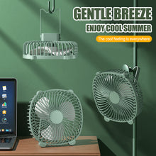 Load image into Gallery viewer, 7.87 inch USB Input Desktop Fan Office PC Connection Mini Fan Students School Fan Mute USB Fan
