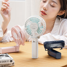 Load image into Gallery viewer, Handheld Mini Fan Portable Pocket Fan USB Charging Fan Rechargable Summer Cooling Fan for Home Outdoor Office
