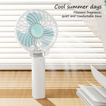 Load image into Gallery viewer, Handheld Mini Fan Portable Pocket Fan USB Charging Fan Rechargable Summer Cooling Fan for Home Outdoor Office
