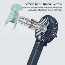 Load image into Gallery viewer, Handheld Mini Fan Portable Pocket Fan USB Charging Fan Rechargable Summer Cooling Fan for Home Outdoor Office
