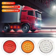 Load image into Gallery viewer, 24V LED Truck Rear Light Tail Lights Trailer Tractor Brake Light Turn Signal Reverse Lamp for Car RV Van Caravan Taillight
