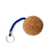 Load image into Gallery viewer, Boat Floating Cork Ball Keychain Round 50MM Fender Buoyancy Key Ring Plastic Suitable For Sailing Kayaking Surfing Gift
