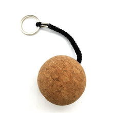 Load image into Gallery viewer, Boat Floating Cork Ball Keychain Round 50MM Fender Buoyancy Key Ring Plastic Suitable For Sailing Kayaking Surfing Gift
