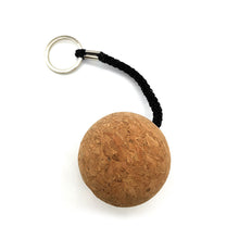 Load image into Gallery viewer, Boat Floating Cork Ball Keychain Round 50MM Fender Buoyancy Key Ring Plastic Suitable For Sailing Kayaking Surfing Gift
