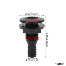 Load image into Gallery viewer, Thru Hull Fitting Straight Hose Connector for 5/8, 3/4 1‑1/2in Hose Boats Marines Marine Accessories Thru Hull Hose Connection
