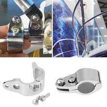 Load image into Gallery viewer, 316 Stainless Steel Boat Marine Bimini Top Hinged 22mm 25mm 30mm 32mm Jaw Slide Fitting Marine Hardware Accessories
