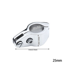 Load image into Gallery viewer, 316 Stainless Steel Boat Marine Bimini Top Hinged 22mm 25mm 30mm 32mm Jaw Slide Fitting Marine Hardware Accessories
