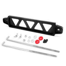Load image into Gallery viewer, 218mm Aluminum Universal Auto Car Battery Tie Down Mount Battery Holder Bracket Brace Bar Burnt Blue for Honda Civic EK EG
