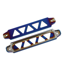 Load image into Gallery viewer, 218mm Aluminum Universal Auto Car Battery Tie Down Mount Battery Holder Bracket Brace Bar Burnt Blue for Honda Civic EK EG
