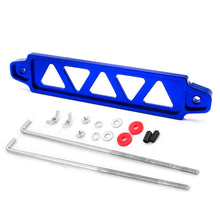 Load image into Gallery viewer, 218mm Aluminum Universal Auto Car Battery Tie Down Mount Battery Holder Bracket Brace Bar Burnt Blue for Honda Civic EK EG
