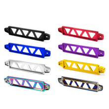 Load image into Gallery viewer, 218mm Aluminum Universal Auto Car Battery Tie Down Mount Battery Holder Bracket Brace Bar Burnt Blue for Honda Civic EK EG
