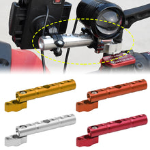Load image into Gallery viewer, Universal Motorcycle Electric Bike Rearview Mirror Headlight Mounting Spotlight Signal Lamp Bracket Fixed Bracket Mount
