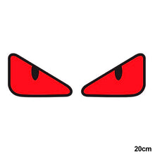 Load image into Gallery viewer, 2Pcs Motorcycle Devil Eye Sticker Waterproof Helmet Sticker for Motorbike Car Window Body Decoration Stickers Decals Vinyl
