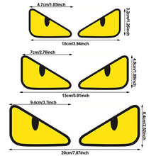 Load image into Gallery viewer, 2Pcs Motorcycle Devil Eye Sticker Waterproof Helmet Sticker for Motorbike Car Window Body Decoration Stickers Decals Vinyl
