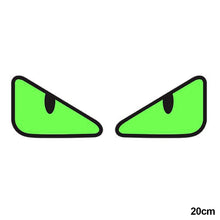 Load image into Gallery viewer, 2Pcs Motorcycle Devil Eye Sticker Waterproof Helmet Sticker for Motorbike Car Window Body Decoration Stickers Decals Vinyl
