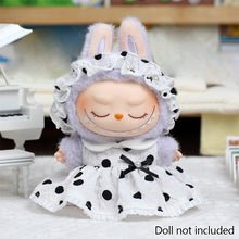 Load image into Gallery viewer, Miniature Flower Dress for 17cm Labubu Dolls Cute DIY Doll Clothes Fashion Accessories Lovely Outfit Gifts for Girls Friends
