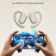 Load image into Gallery viewer, 5.3 Hanging Ear Bluetooth Headset With Power Display Open Stereo Long Life Sports Headset-X93

