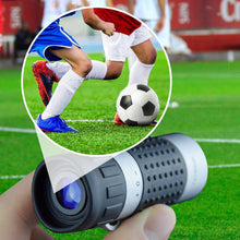 Load image into Gallery viewer, 7×18 Mini Portable Monocular Telescope With Graduated Reticle Plate High-Power Rangefinder Scope
