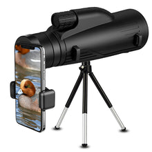Load image into Gallery viewer, 12×50 Monocular Telescope High-Power HD Large Objective Lens With Anti-Shake Wrist Strap Portable Telescope
