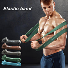 Load image into Gallery viewer, 1PC 10-250LB Professional Fitness Latex Elastic Band Home Strength Training Pull-Up Yoga Tension Band
