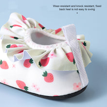 Load image into Gallery viewer, 1 Pair Non-Slip Quick Drying Children's Beach Shoes Elastic Shoe Collar Anti-Scratch Soft Bottom Water Shoes Drifting Water Park Equipment
