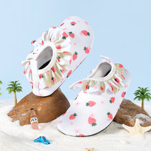 Load image into Gallery viewer, 1 Pair Non-Slip Quick Drying Children's Beach Shoes Elastic Shoe Collar Anti-Scratch Soft Bottom Water Shoes Drifting Water Park Equipment
