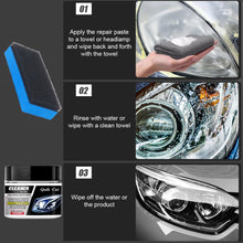 Load image into Gallery viewer, Car Headlight Renewal Cream Yellowing Removal Brightening Polishing Compound Sander-Free Headlight Repair Maintenance Product
