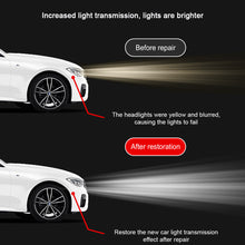 Load image into Gallery viewer, Car Headlight Renewal Cream Yellowing Removal Brightening Polishing Compound Sander-Free Headlight Repair Maintenance Product
