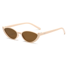 Load image into Gallery viewer, 1PC Retro Half Frame Cat-Eye Sunglasses Outdoor Ultra Light Sun Protection Fashion Sunglasses
