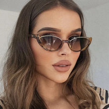 Load image into Gallery viewer, 1PC Retro Half Frame Cat-Eye Sunglasses Outdoor Ultra Light Sun Protection Fashion Sunglasses
