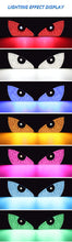 Load image into Gallery viewer, 2Pcs Car LED Eyes Decorative Light Rear Window Warning Light Red Devil Eye Atmosphere Light Auto Decoration Accessories
